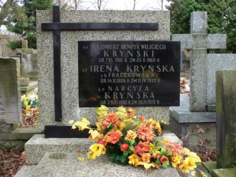 Zdjęcie grobu Narcyza Kryńska (2)