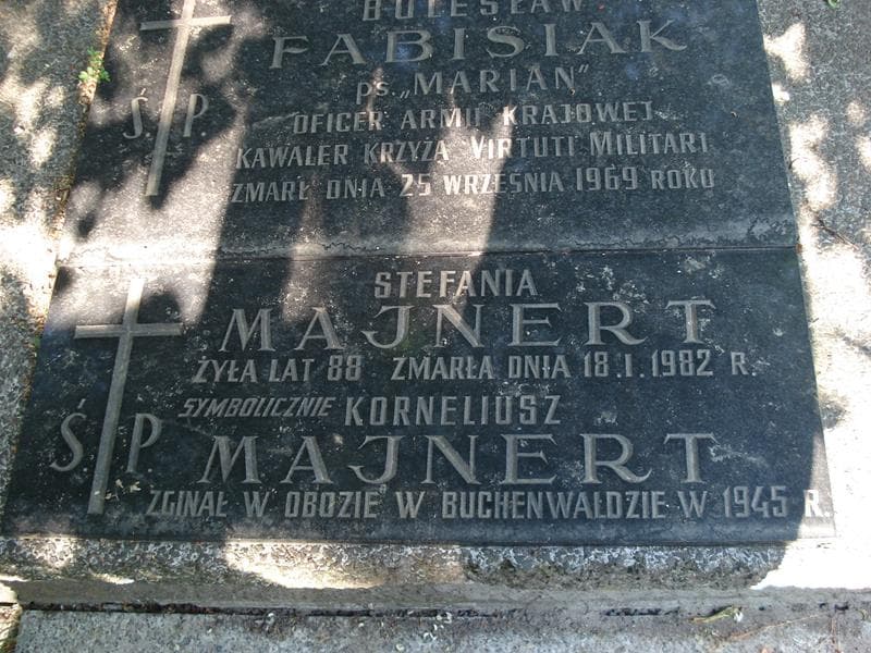 Zdjęcie grobu Stefania Majnert (2)