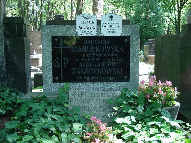 Zdjęcie grobu Aleksander Jamiołkowski (2)