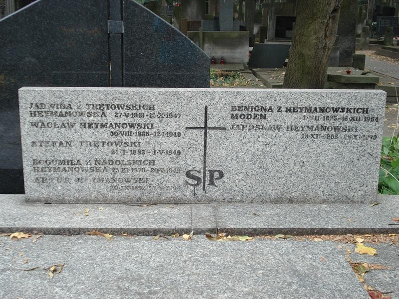 Zdjęcie grobu Kazimierz Heymanowski (2)