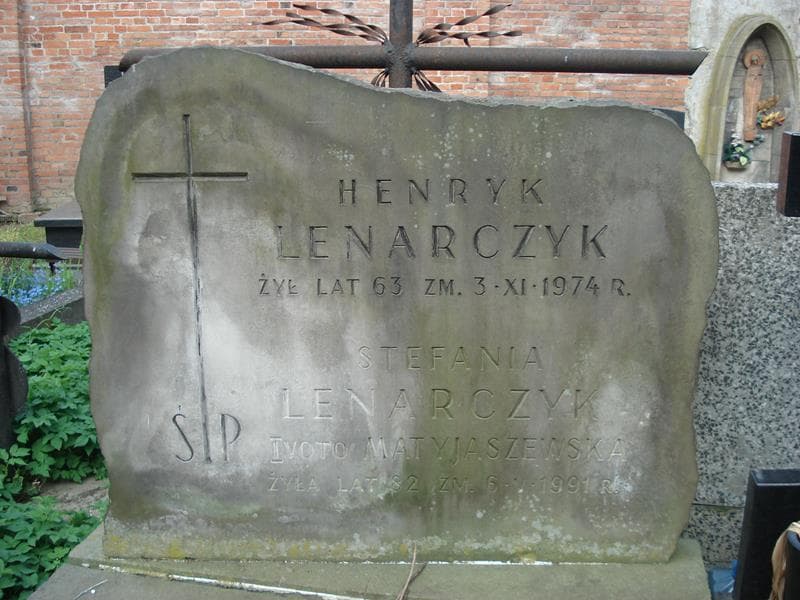 Zdjęcie grobu Henryk Lenarczyk (1)