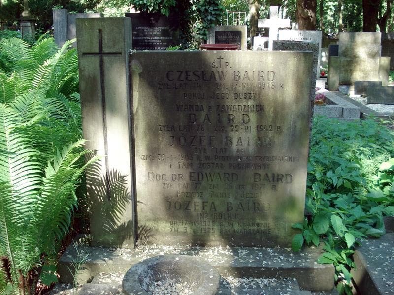 Zdjęcie grobu Józefa Baird (1)