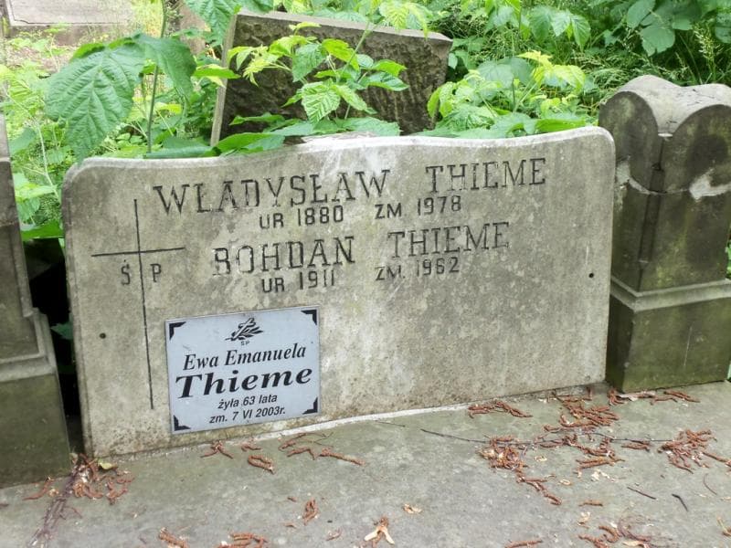 Zdjęcie grobu Aleksander Thieme (2)