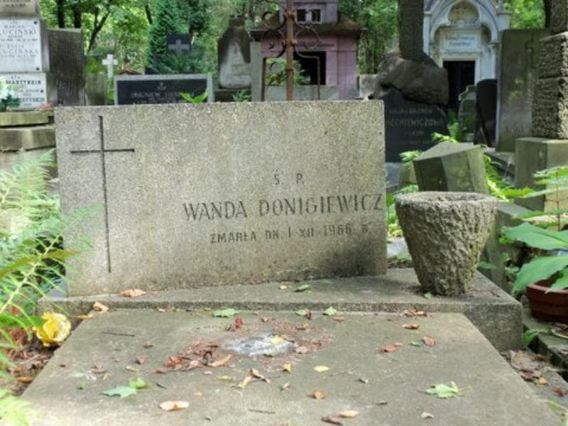 Zdjęcie grobu Wanda Donigiewicz (2)