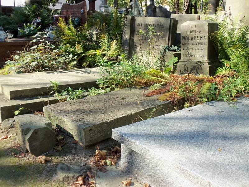 Zdjęcie grobu Ludwika Wolańska (1)