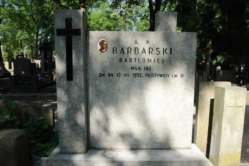 Zdjęcie grobu Bartłomiej Barbarski (2)