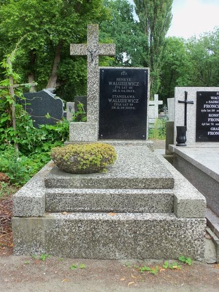Zdjęcie grobu: Henryk Walusiewicz