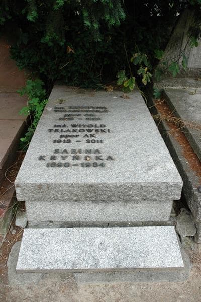 Zdjęcie grobu Witold Telakowski (1)