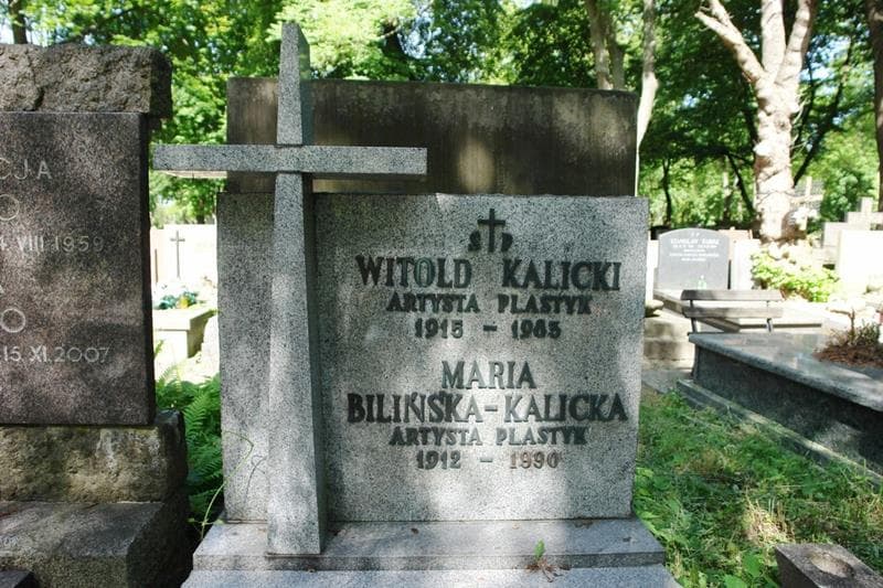 Zdjęcie grobu Maria Bilińska-Kalicka (2)