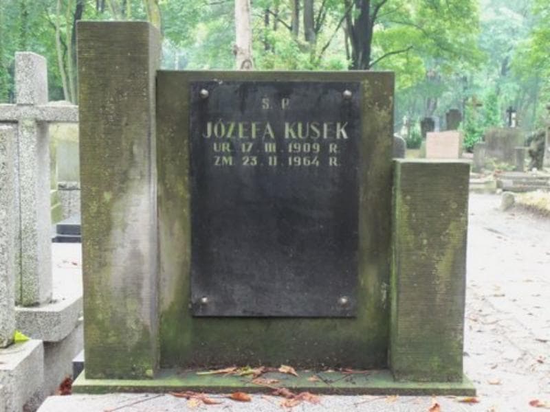 Zdjęcie grobu Józefa Kusek (2)
