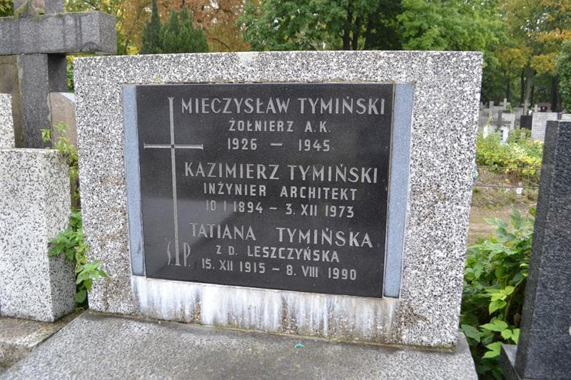 Zdjęcie grobu Kazimierz Tymiński (2)