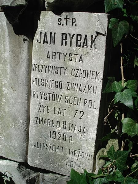Zdjęcie grobu Jan Rybak (1)