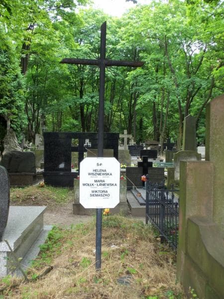 Zdjęcie grobu Maria Wołłk-Łaniewska (2)