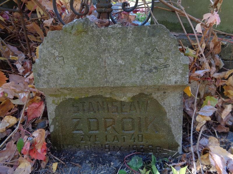 Zdjęcie grobu Stanisław Zdroik (2)