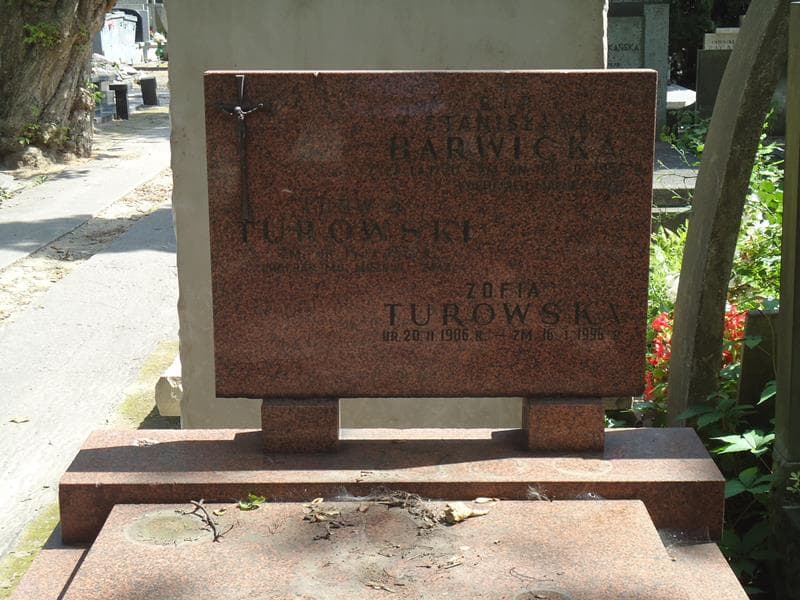 Zdjęcie grobu Stanisława Barwicka (2)