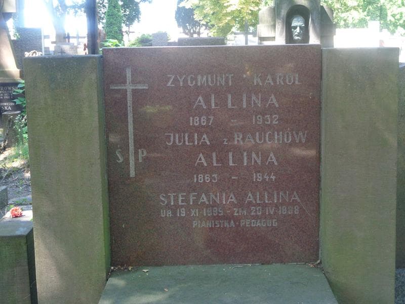 Zdjęcie grobu Zygmunt Karol Allina (2)
