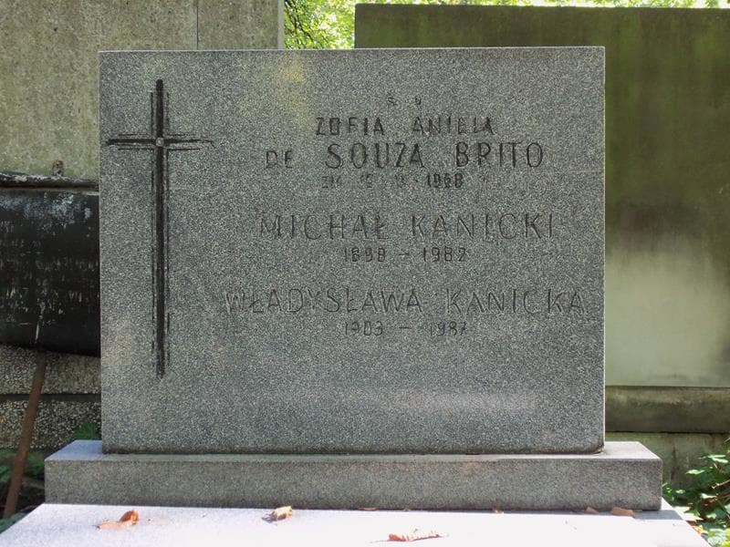 Zdjęcie grobu Zofia Aniela De Souza Brito (2)
