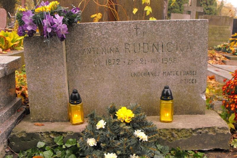 Zdjęcie grobu Antonina Rudnicka (2)