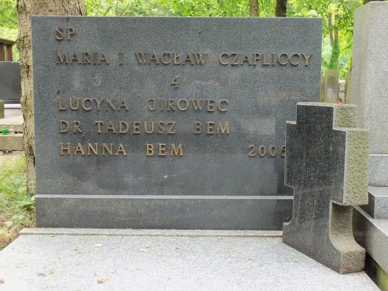 Zdjęcie grobu Hanna Bem (2)