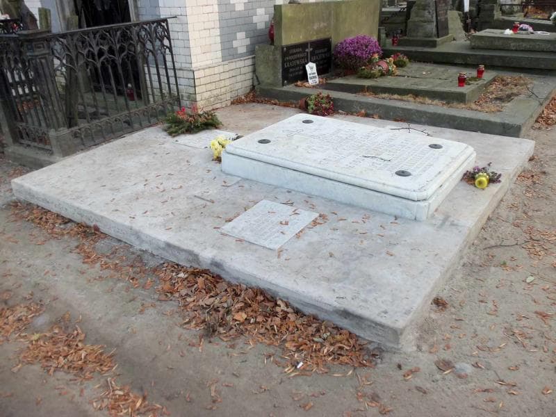 Zdjęcie grobu Bolesława Ligowska (1)