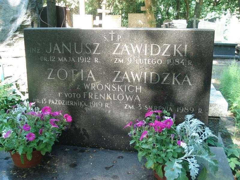 Zdjęcie grobu Zofia Zawidzka (1)