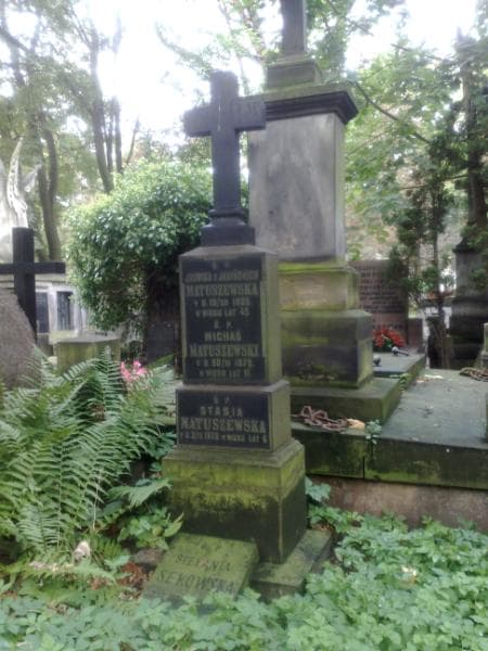 Zdjęcie grobu Władysława Sękowska (1)