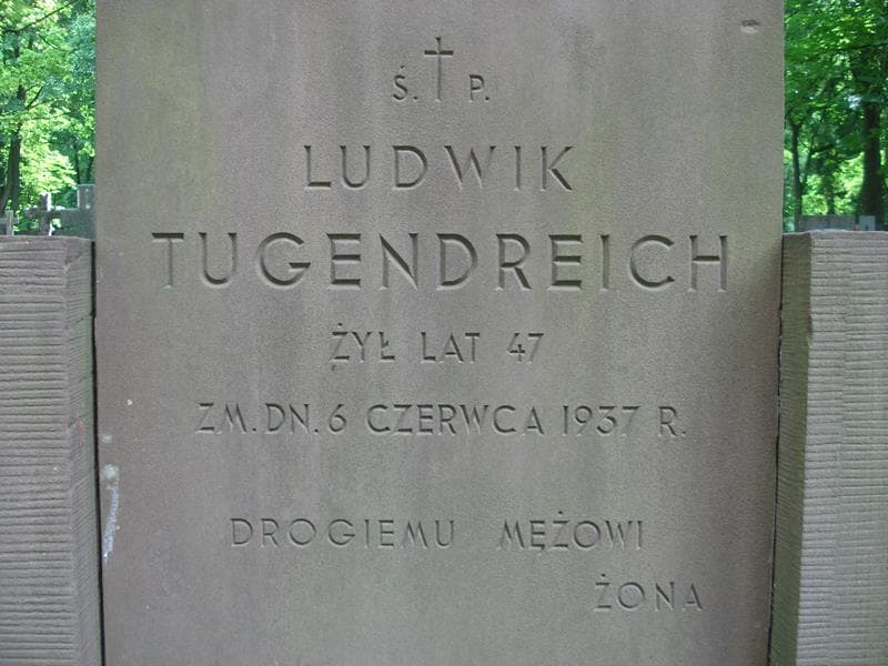 Zdjęcie grobu Ludwik Tugendreich (2)