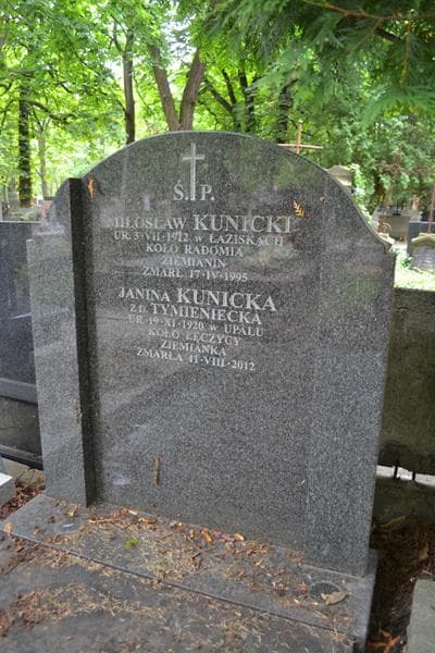 Zdjęcie grobu Janina Kunicka (2)