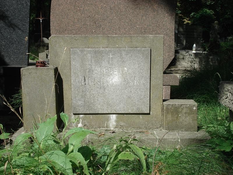 Zdjęcie grobu Augusta Borsukowska (1)