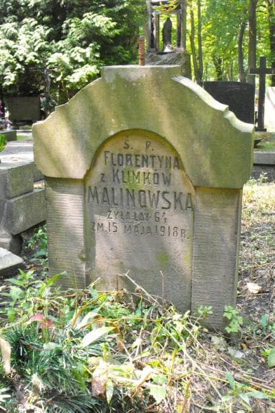 Zdjęcie grobu Florentrna Malinowska (1)