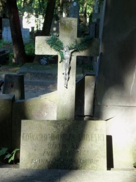 Zdjęcie grobu Edward Bończa Sobeski (2)