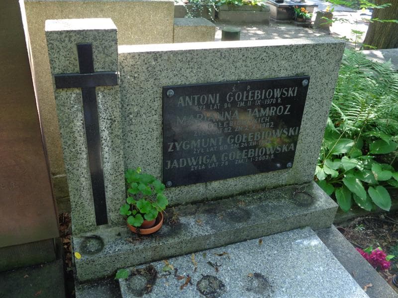 Zdjęcie grobu Jadwiga Gołębiowska (2)