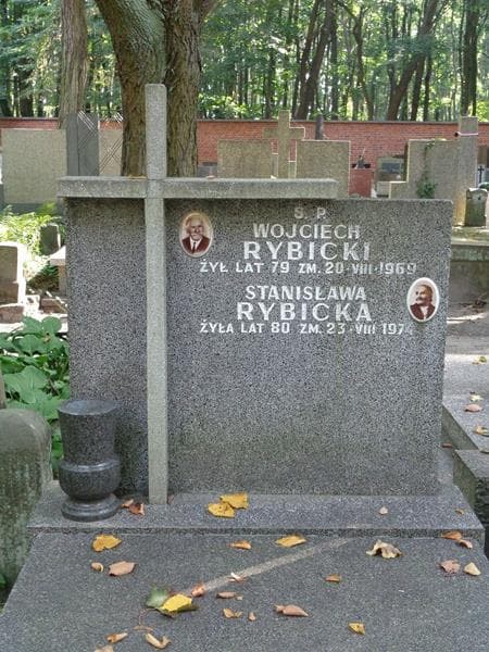 Zdjęcie grobu Stanisława Rybicka (2)