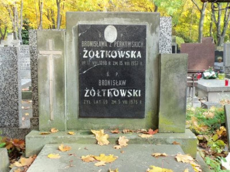 Zdjęcie grobu Bronisława Żółtkowska (2)