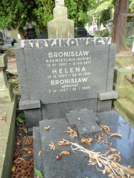Zdjęcie grobu Bronisław Stryjkowski (1)