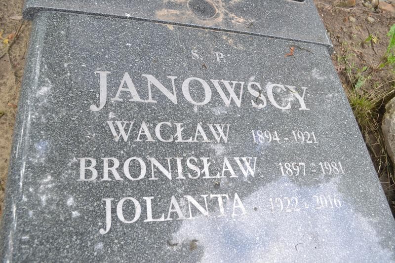 Zdjęcie grobu Jolanta Janowska (2)