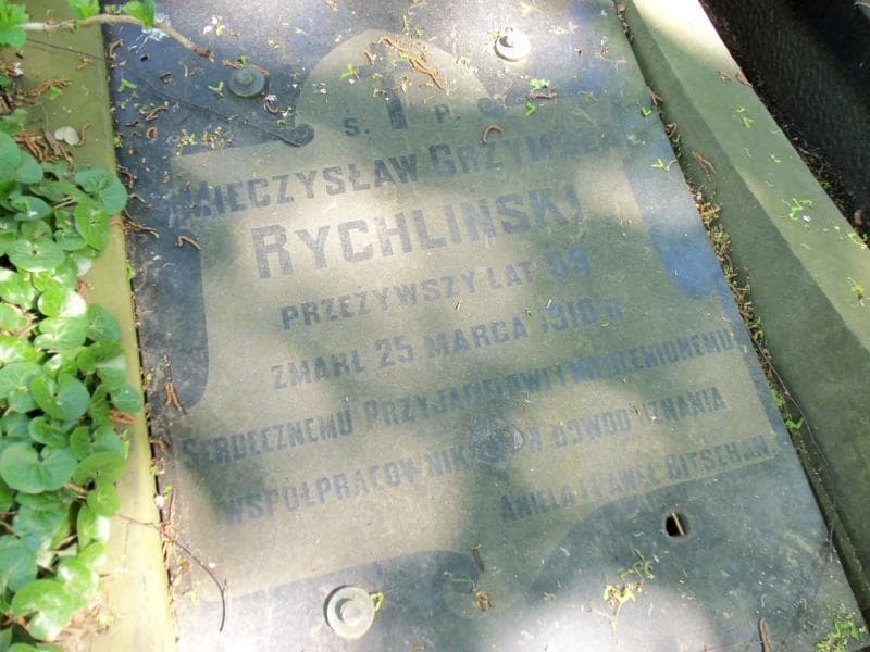 Zdjęcie grobu Mieczysław Grzymała Rychliński (2)