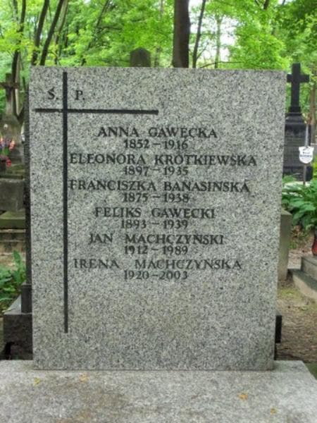 Zdjęcie grobu Franciszka Banasińska (2)