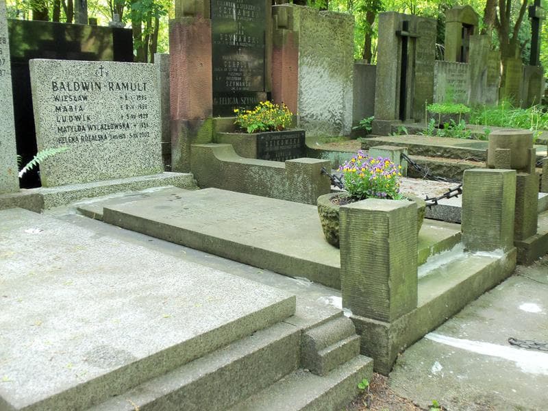 Zdjęcie grobu Ludwik Baldwin - Ramult (1)