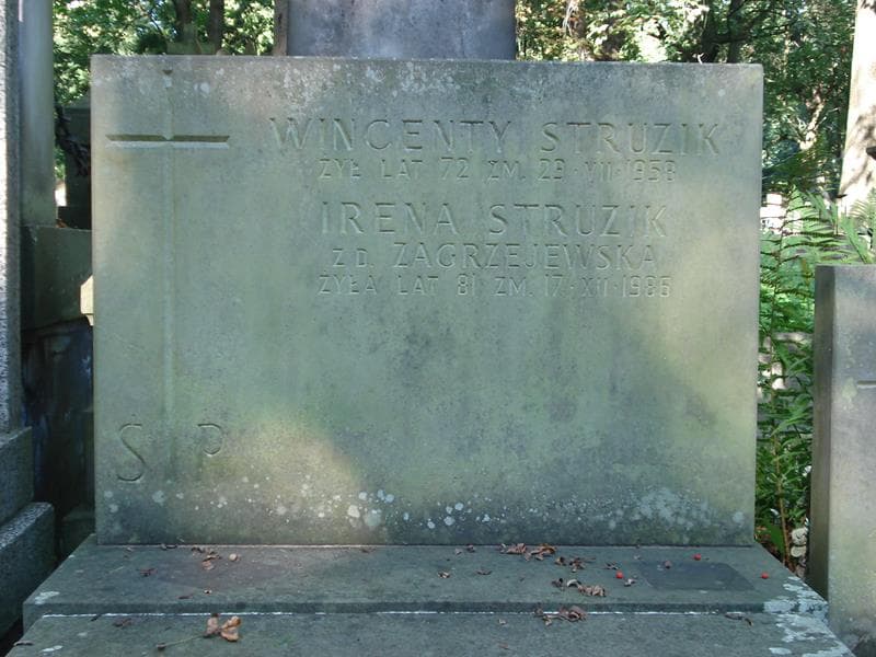 Zdjęcie grobu Wincenty Struzik (2)