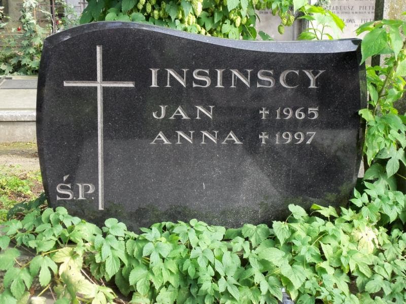 Zdjęcie grobu Anna Insinska (2)