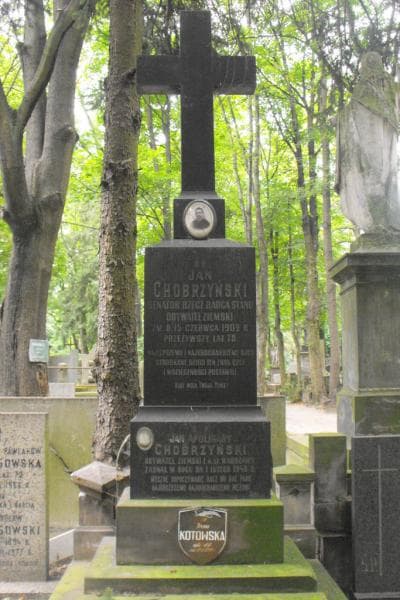 Zdjęcie grobu Jan Chobrzyński (2)