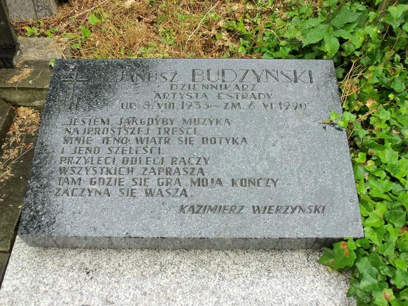 Zdjęcie grobu Janusz Budzyński (2)