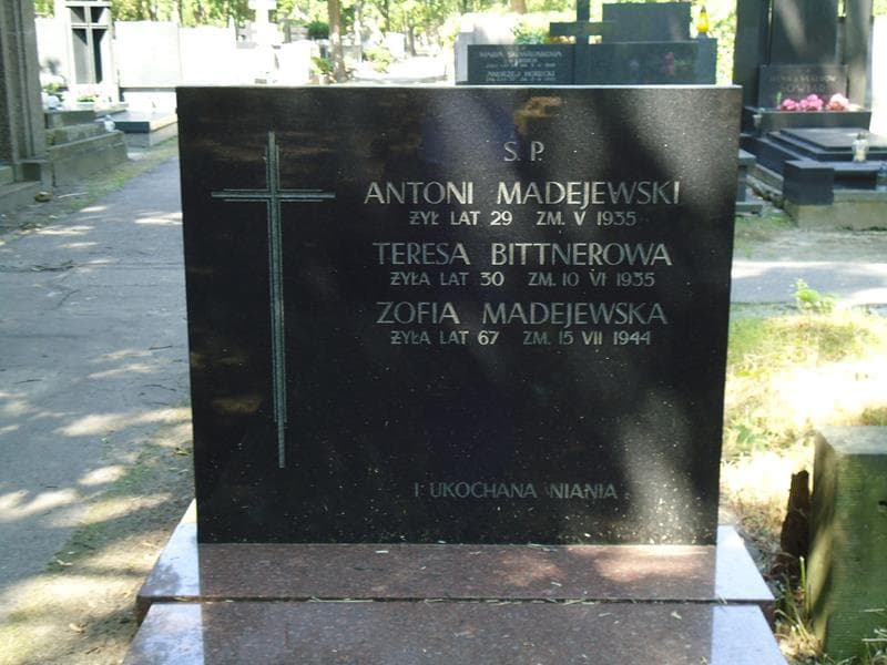 Zdjęcie grobu Antoni Madejewski (2)