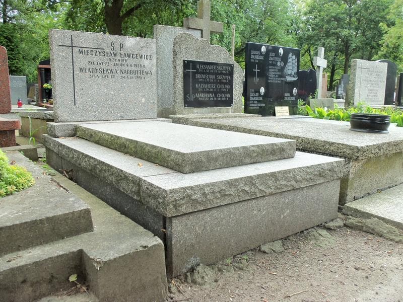 Zdjęcie grobu Władysława Narbuttowa (1)