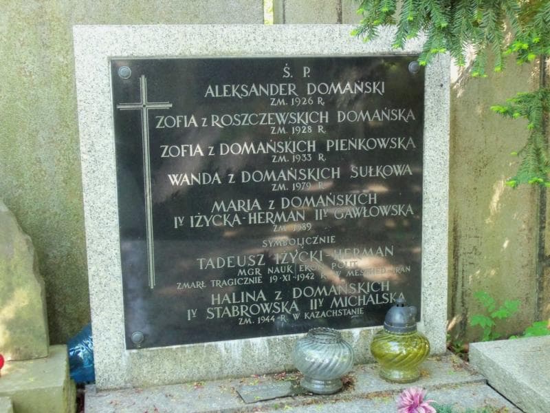 Zdjęcie grobu Zofia Domańska (2)