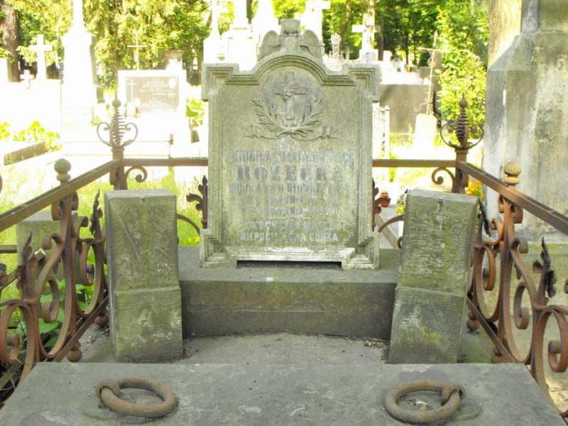 Zdjęcie grobu Antonina Rożecka (2)