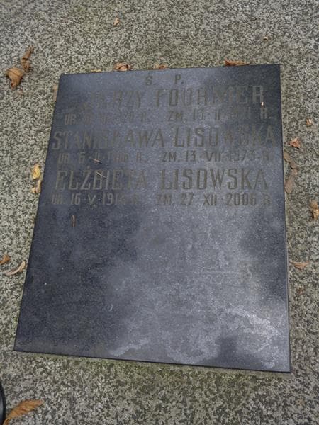 Zdjęcie grobu Jerzy Fournier (2)