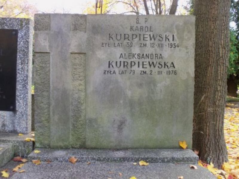 Zdjęcie grobu Aleksandra Kurpiewska (2)