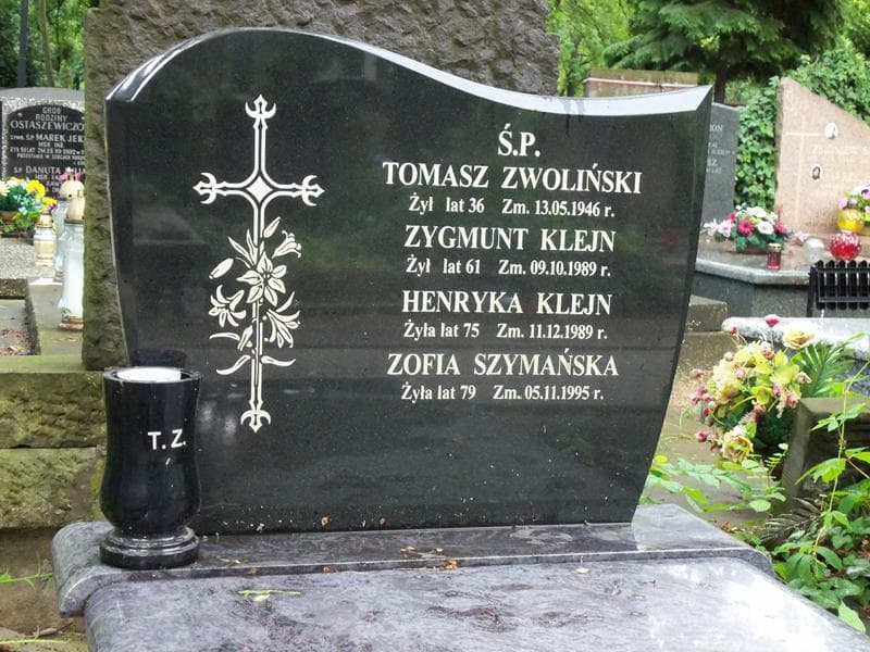 Zdjęcie grobu Henryka Klejn (2)